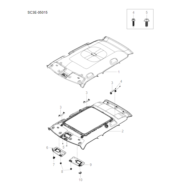 SC3E-05015 Ceiling