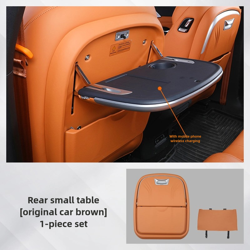 For Xpeng G9 2023-2025 Rear Seats Backrest Tables Food & Beverage Racks Car Folding Tables  Accessories