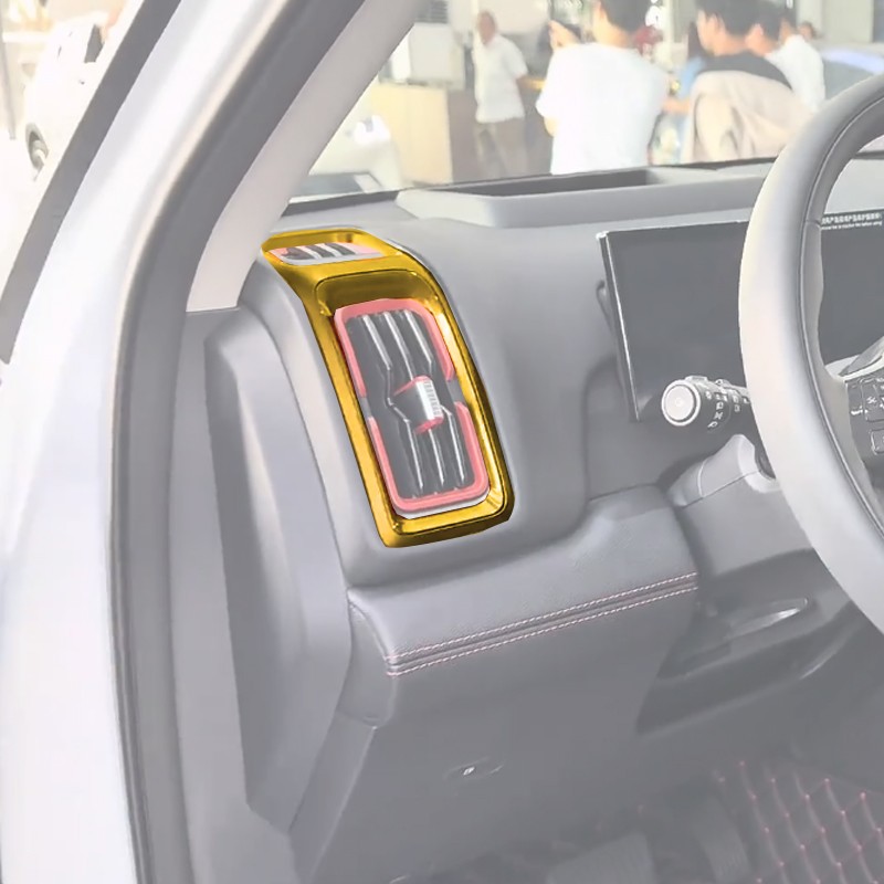 （Reserve）BYD Shark 6 Front air outlet trim carbon fiber pattern