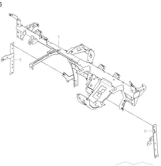 UKEA-05016 Pipe Beam