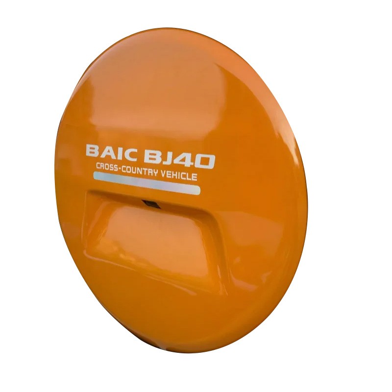Baic2024 BJ40 spare tire cover modification special stainless steel car wheel hub cover tire cover urban hunter version