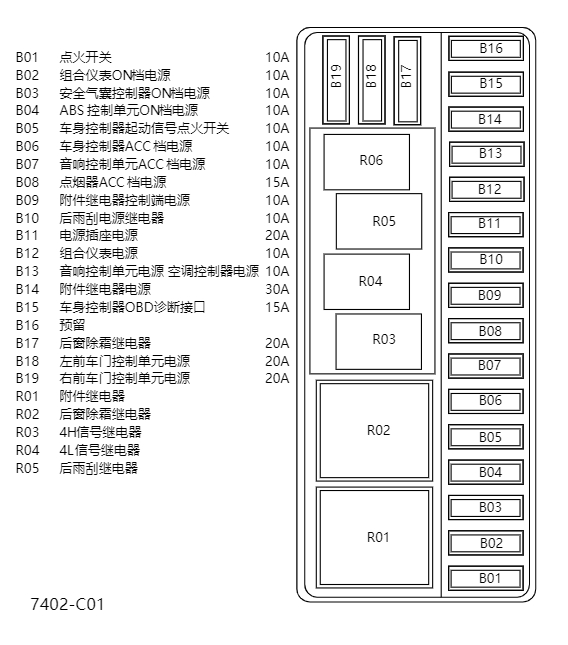 Relay - Cab7402